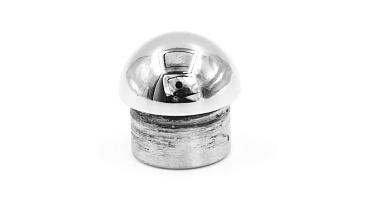 Заглушка для трубы Ø16 мм литая сферическая полированная (AISI 304) k264 купить в Краснодаре