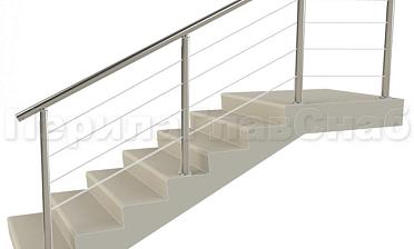 Заполнение из 4х тросиков (тросик в оболочке) для крыльца купить в Краснодаре