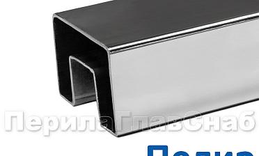 Труба 40х60, с пазом 24х24, полированная, AISI 304 k824-3 купить в Краснодаре