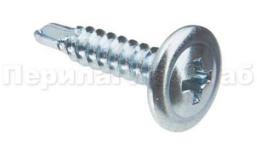 Саморез с пресс-шайбой и сверлом 4,2х19 мм, оцинковка М-3307 купить в Краснодаре