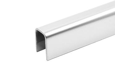 Профиль П-образный, L=2500 мм, t=1 мм, для стекла 8 мм, полир. (AISI 304) t115 PSS купить в Краснодаре