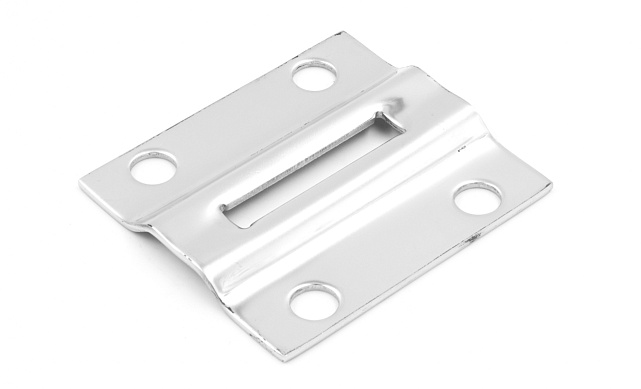 Боковой крепеж стойки под Ø38.1 мм, полированный (AISI 316) k056-2 Боковой крепеж стойки под Ø38.1 мм, полированный (AISI 316) k056-2