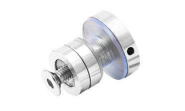 Крепление трека к стеклу AISI 304 шлифованное t449 SSS  купить в Краснодаре Крепление трека к стеклу AISI 304 шлифованное t449 SSS  купить в Краснодаре