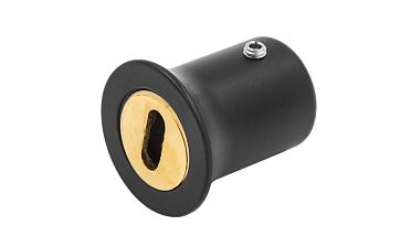  Соединитель стена-труба 19 мм, цинк, черный t907 BZn  купить в Краснодаре