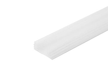 Рассеиватель света для трубы с пазом 24х24, плоский (хлыст 3 метра) k777-3 купить в Краснодаре