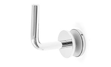 Держатель поручня на стекло 10-17 мм, полированный (AISI 304) k008 купить в Краснодаре