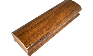 Пластиковый поручень фигурный текстурный, цвет Венге, длина 4м k897-3  купить в Краснодаре