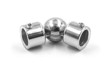 Поворот ригеля 12 мм, штампованный, регулируемый, шаровый, внешний (AISI 304) k251 купить в Краснодаре