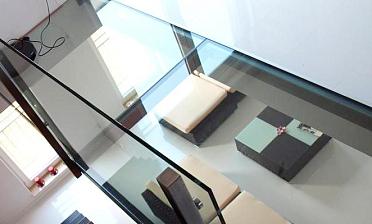 Сверхлегкое стеклянное перекрытие купить в Краснодаре