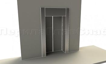 Облицовка портала лифта в Краснодаре. Готовые проекты ПерилаГлавСнаб