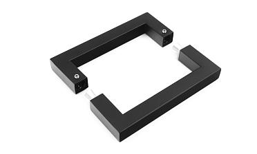 Ручка-скоба 171х20х20 мм, нержавеющая сталь AISI 304, черная t667 Bl купить в Краснодаре