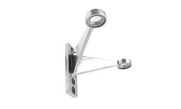 Крепление рутеля к стене, двойное 250мм, фланец с тремя отверстиями, AISI 304 k612-3 купить в Краснодаре