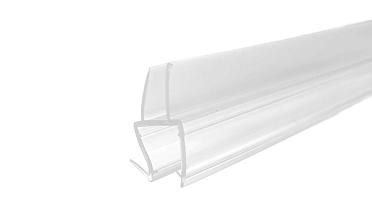 Уплотнитель для стекла в душевую кабину 10 мм, прозрачный, стена-стекло 2200 мм t226 купить в Краснодаре