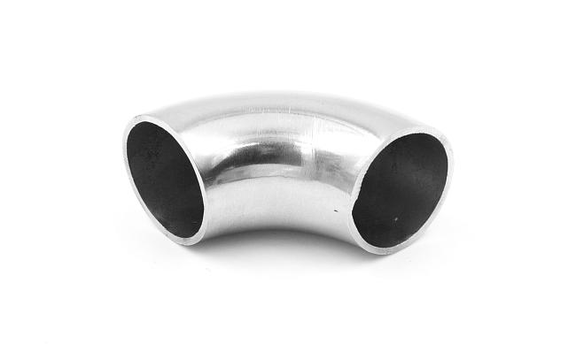 Отвод поручня под сварку Ø25.4 мм, 90°, полированный, (AISI 201) k347-3 Отвод поручня под сварку Ø25.4 мм, 90°, полированный, (AISI 201) k347-3