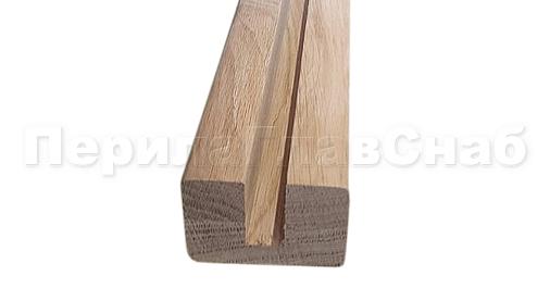 Поручень Дуб профильный  в Краснодаре. Комплектующие для лестничных ограждений и перил ПерилаГлавСнаб