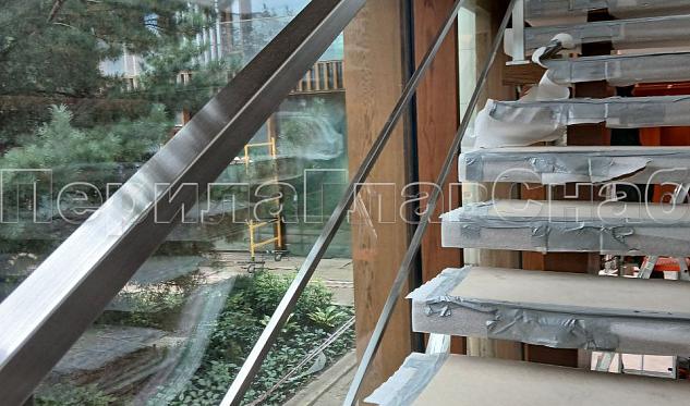 Перила с двумя ригелями в Краснодаре. Готовые проекты ПерилаГлавСнаб