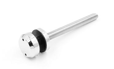 Комплект торцевого крепления несущего стекла, гайка-шайба Ø50х10х18 мм с внутренней резьбой М16(для оцинковки), полированный AISI 304, уценка k277-7-У купить в Краснодаре