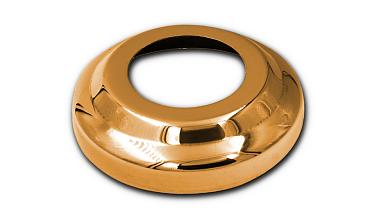 Низ стойки Ø38.1 мм, S=0.8 мм, внешний Ø78х12 мм, золото Фk007-88 купить в Краснодаре