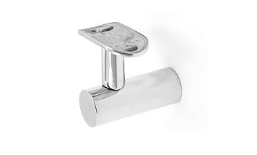 Держатель поручня к стойке Ø38.1 мм, с ложементом для трубы Ø50.8 мм полированный, литой (AISI 304) k243 купить в Краснодаре