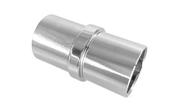 Соединитель трубы Ø25.1х1.45мм, полированный, AISI 304, с насечками k086-25 купить в Краснодаре