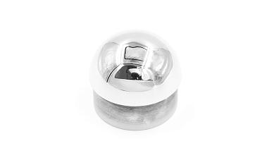 Заглушка литая сферическая на трубу Ø42.4х1.5 мм (AISI 304) полированная k272  купить в Краснодаре