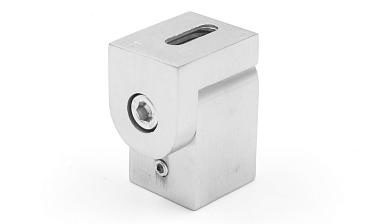 Держатель труба-стена, регулируемый, Ø19 мм, нерж., шлифованный t908 SSS купить в Краснодаре