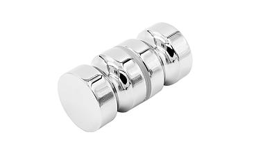 Дверная ручка «кноб», алюминий-хром, полированная t692 ALPC купить в Краснодаре