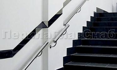 Пристенный поручень из нержавеющей стали 50 мм купить в Краснодаре