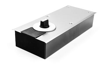 Доводчик для стеклянной двери напольный, шлифованный EN2 500 тыс.циклов  115 гр (дверь 700-900 мм , до 80 кг) t186-2 SSS купить в Краснодаре