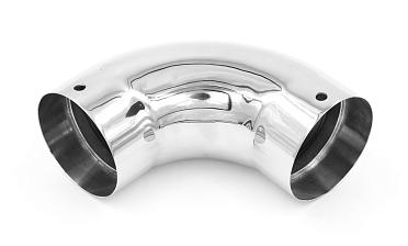 Поворот 90 град для круглого пластикового поручня (AISI 304) k259-2 купить в Краснодаре