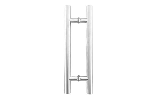 Ручка для стеклянной двери рейлинг двухсторонняя для стекла 8-12 мм, 32х1020х1500 мм, шлиф. t633-1500 SSS 