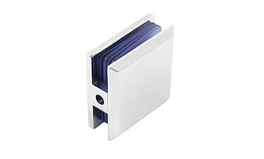 Коннектор для душевой кабины стена-стекло 45х45 мм цинк-хром, полированный t730 PZn купить в Краснодаре