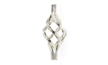 Декоративная вставка (корзинка) для стойки Ø25 мм, k388 купить в Краснодаре