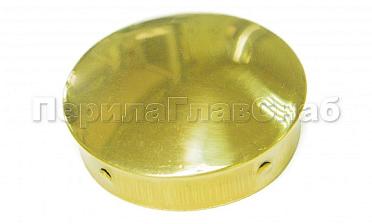 Заглушка для трубы Ø50.8 мм полированная золотая k014-88  купить в Краснодаре