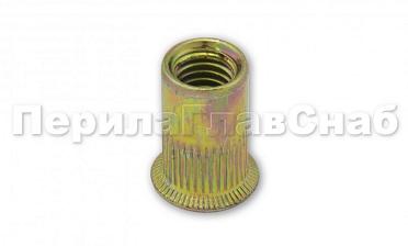 Заклепка латунь с внутр. резьбой М8, бурт №1 k478 купить в Краснодаре