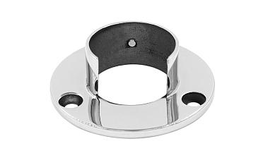 Фланец для трубы с пазом Ø42.4 мм, литой, полированный, (AISI 316) k231 купить в Краснодаре