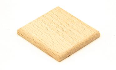 Торцевая заглушка для поручня 40х40, бук Ф-0844-2 купить в Краснодаре