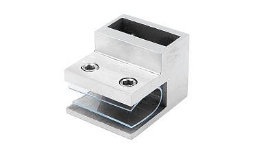 Коннектор торцевой труба-стекло, для трубы 30х10, шлиф t467 SSS купить в Краснодаре