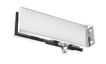 Фитинг на фрамугу с осью и монтажной пластиной, шлифованный t130 SSS купить в Краснодаре