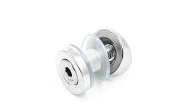 Стеклодержатель точечный для трубы Ø38.1 мм, штампованный, полированный (AISI 304) k074 купить в Краснодаре