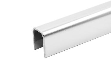 Профиль П-образный, L=2000 мм, t=1.5 мм, для стекла 10 мм, полир. (AISI 304) Ф-1146 купить в Краснодаре