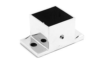 Фланец для трубы 40х40, укороченный, полированный, литой AISI 304 k553 купить в Краснодаре