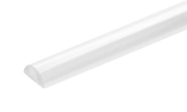 Порог для душевых пластиковый 2200 мм, прозрачный t218-2 купить в Краснодаре