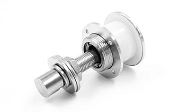 Рутель для крепления козырьков на ванты, разборный, для стекла 10-26 мм, нержавеющая сталь AISI 316, полированная k274-2 купить в Краснодаре