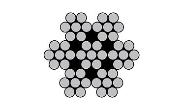 Трос из нержавеющей стали средней жесткости Ø6 мм AISI 304 Ф-1070 купить в Краснодаре