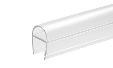 Уплотнитель для стекла 10 мм, дверь-стекло 2200 мм t216 купить в Краснодаре