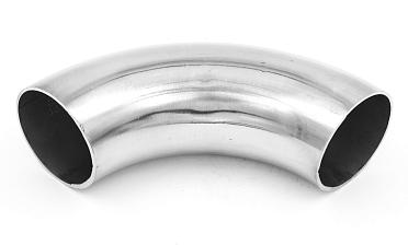 Длинный отвод поручня под сварку Ø50.8х180х1.5 мм, длина 180 мм, полированный 400 Grit, (aisi 304) k021-11 купить в Краснодаре