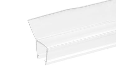 Уплотнитель для стекла в душевую кабину 8 мм, прозрачный, 135°, стекло-стекло 2200 мм t203-2 купить в Краснодаре