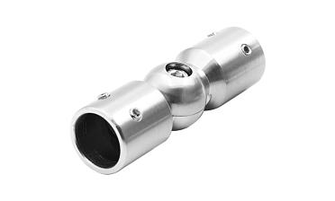 Соединитель труба-труба произвольный угол, нерж. шлифованный t915 SSS купить в Краснодаре