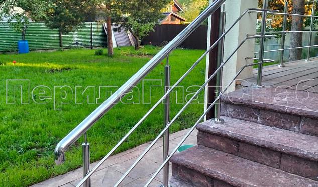 Перила с тремя ригелями в Краснодаре. Готовые проекты ПерилаГлавСнаб